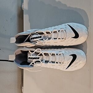 Nike Force Savage Varsity 2 White Football Cleats AQ8155-100 Size 11.5